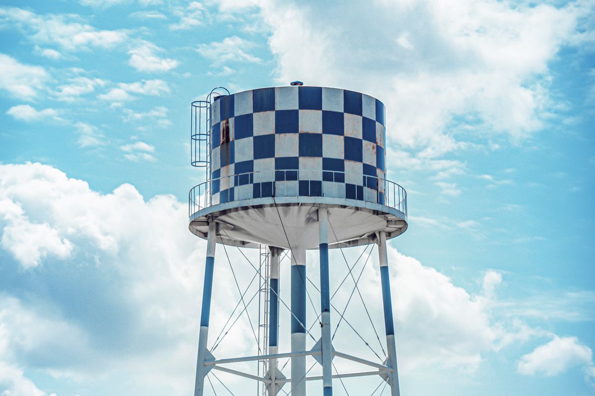 Water Towers with Pump