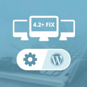WordPress 4.2+ Compatibility Fix