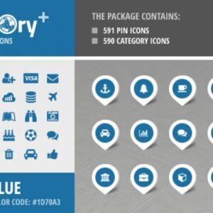 Directory+ Iconset - Blue