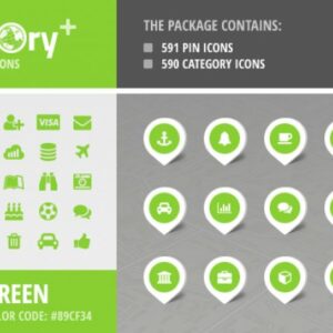 Directory+ Iconset - Green