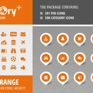 Directory+ Iconset - Orange
