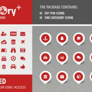Directory+ Iconset - Red