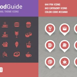 FoodGuide Iconset - Red