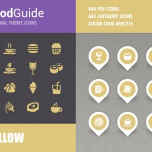FoodGuide Iconset - Yellow